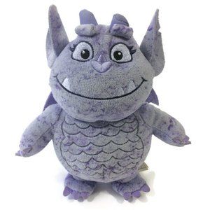 Disney Junior Vampirina Gregoria Gargoyle Plush 8” Doll Purple Vampire Monster
